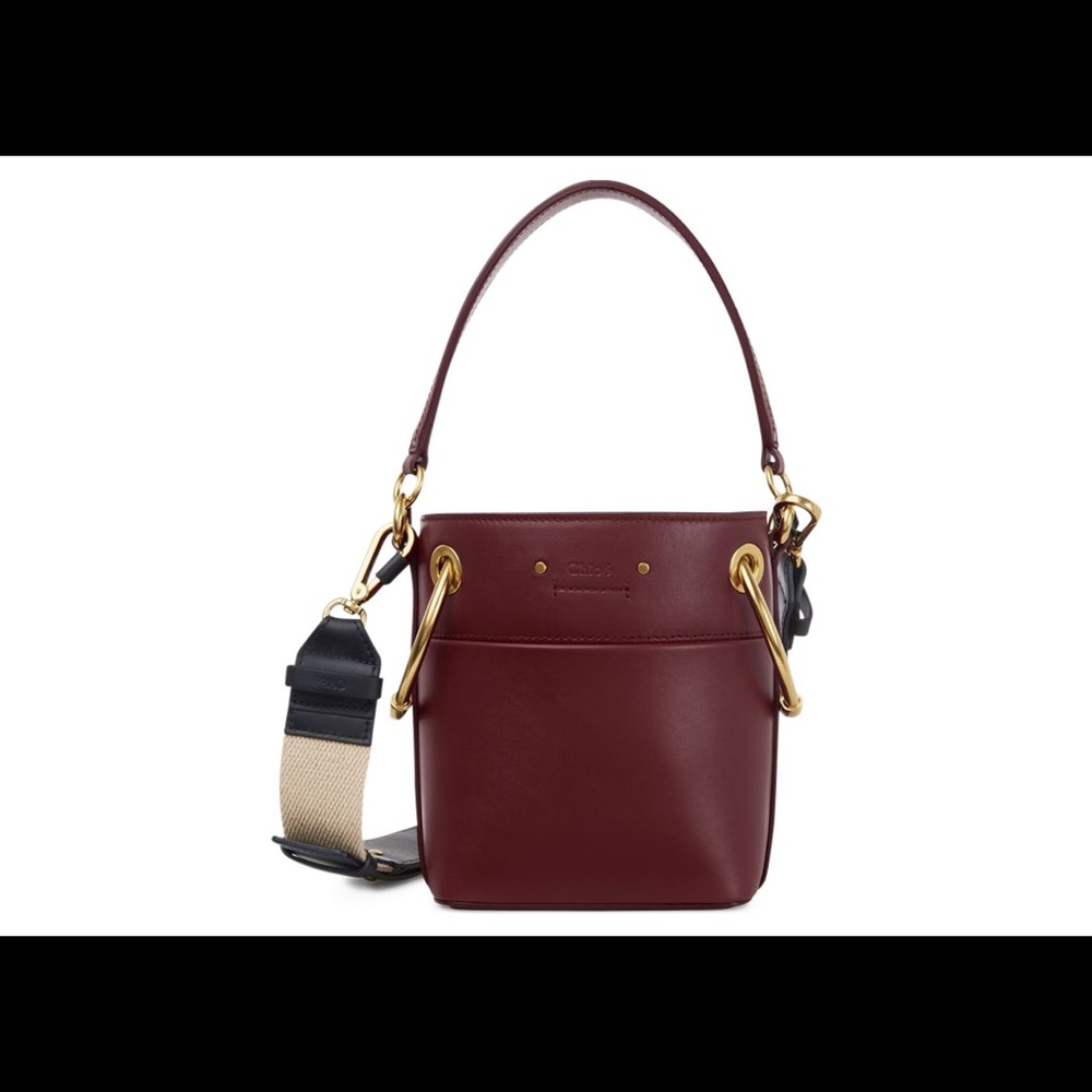 Sold!!!!!!!$ 1650 Chloe small bucket bag plum